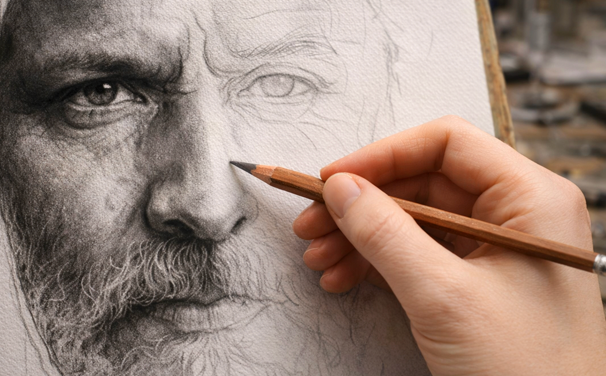 التظليل بآقلام الرصاص